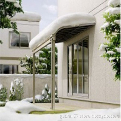 High Quality Carports Shelter with Aluminum Alloy Afram, Electronic Powder Coating Process for Surface